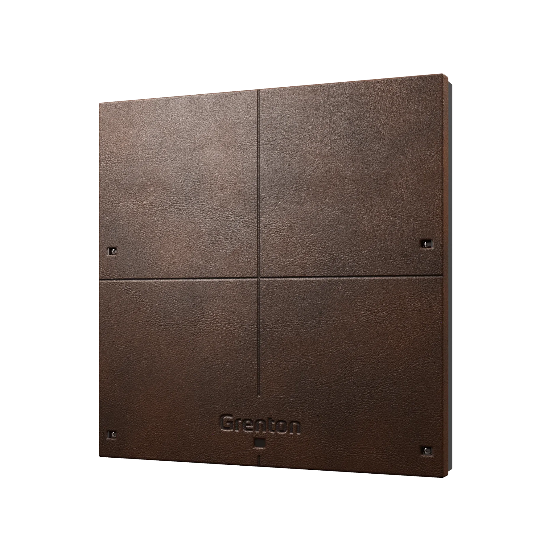 Grenton Touch Panel 4B Custom Leather Dark V.3 TPA-804-T-01 - obrazek 3