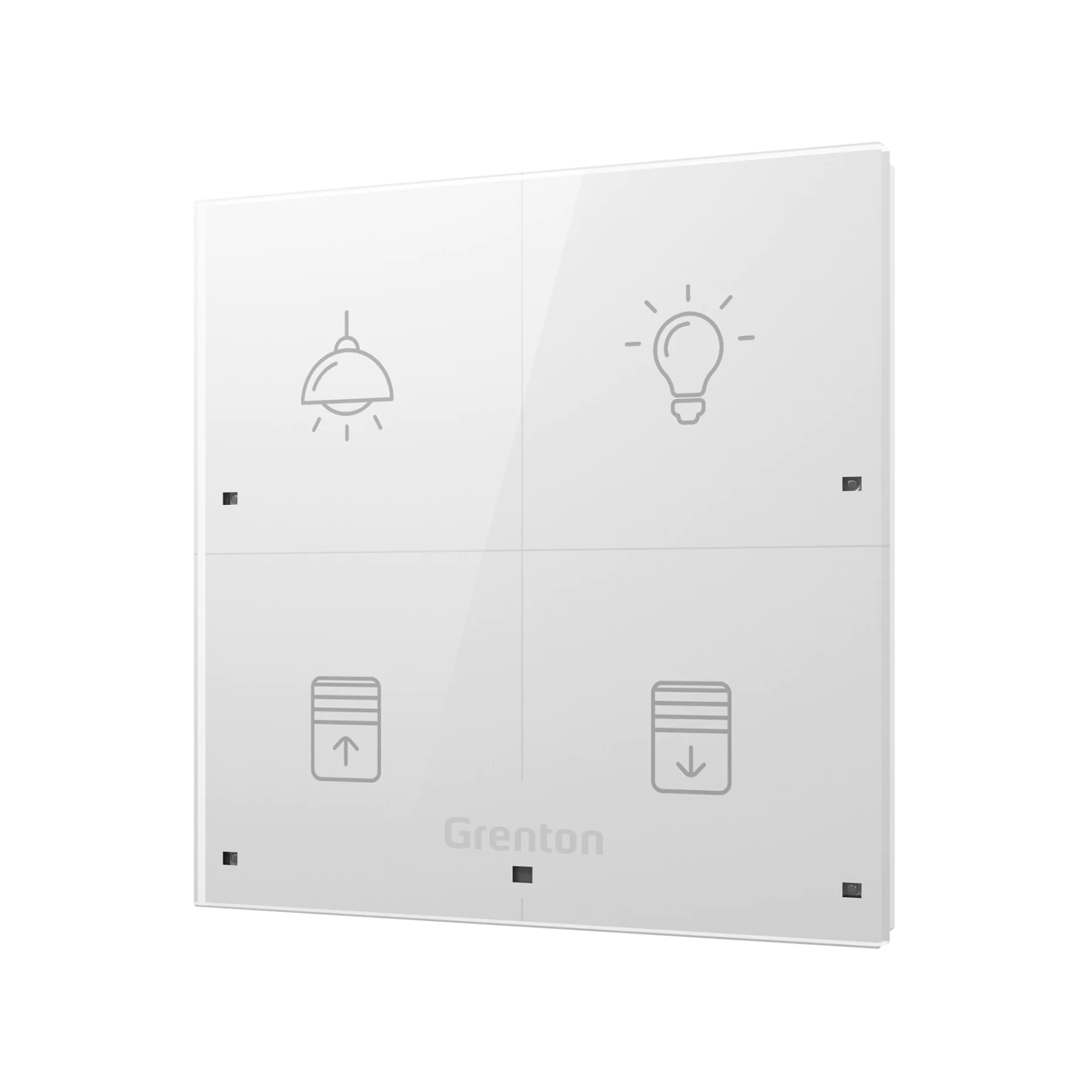 Grenton Touch Panel 4B Custom Icons White V.3 TPA-404-T-02 - obrazek 3