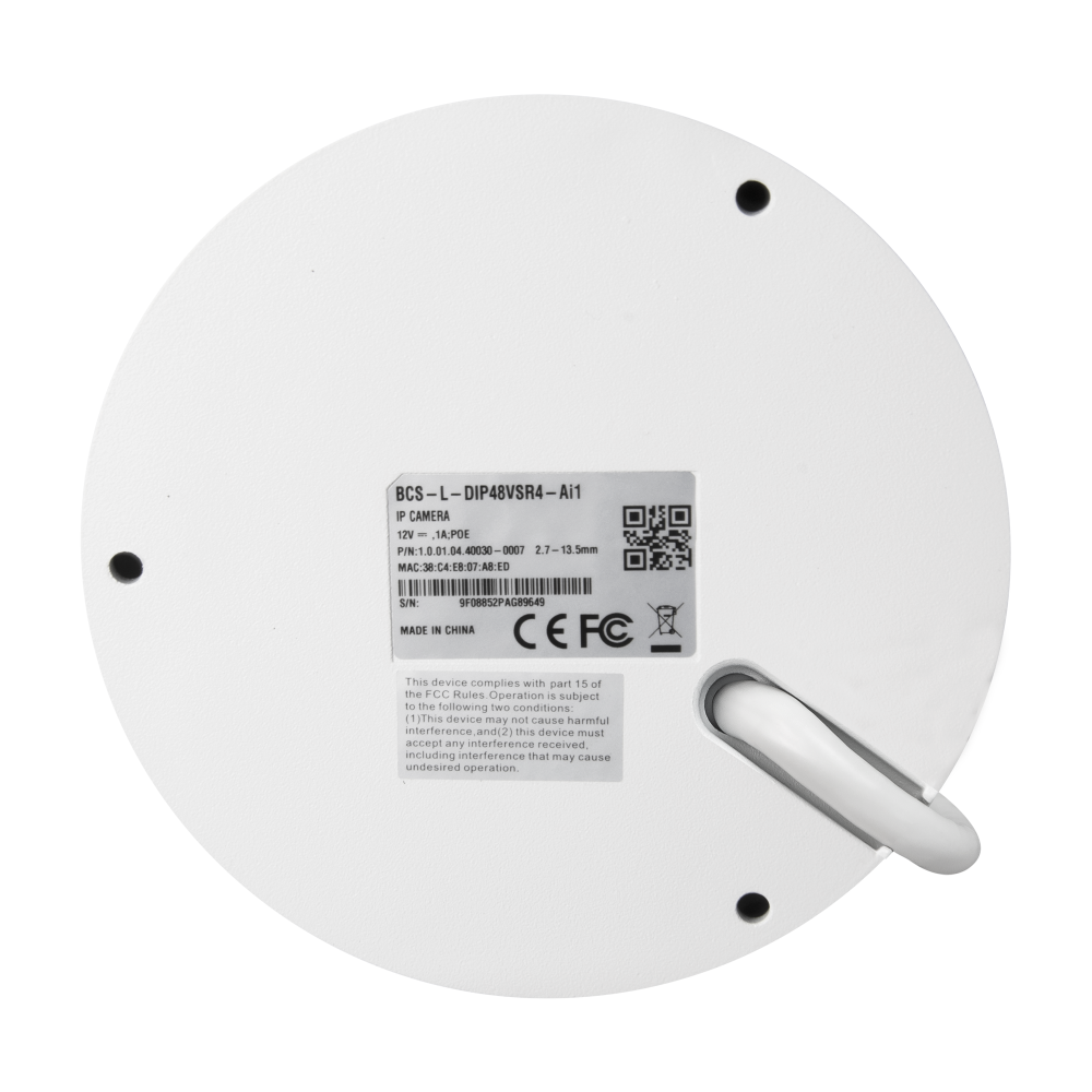 Kamera IP kopułowa 8Mpx BCS-L-DIP48VSR4-Ai1 BCS LINE - obrazek 5