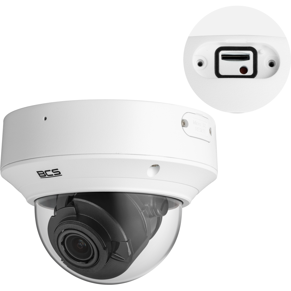 Kamera IP kopułowa 5Mpx BCS-P-DIP55VSR4-Ai2 BCS POINT - obrazek 5