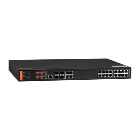 16 portowy switch PoE zarządzalny BCS-SP16G04G-4SFP-M BCS UNIVERSAL