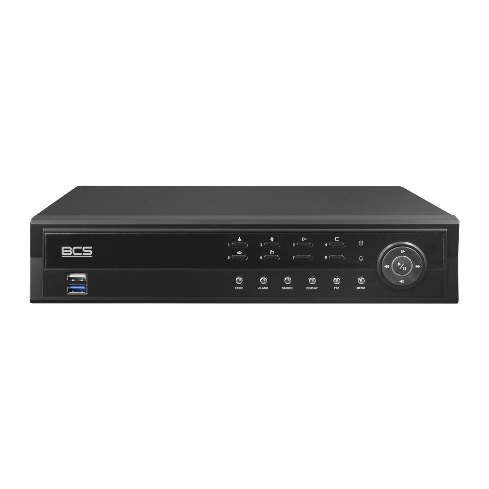 8 kanałowy rejestrator IP BCS-U-NVR0802-A-4K-8P(6TB) BCS ULTRA - obrazek 2