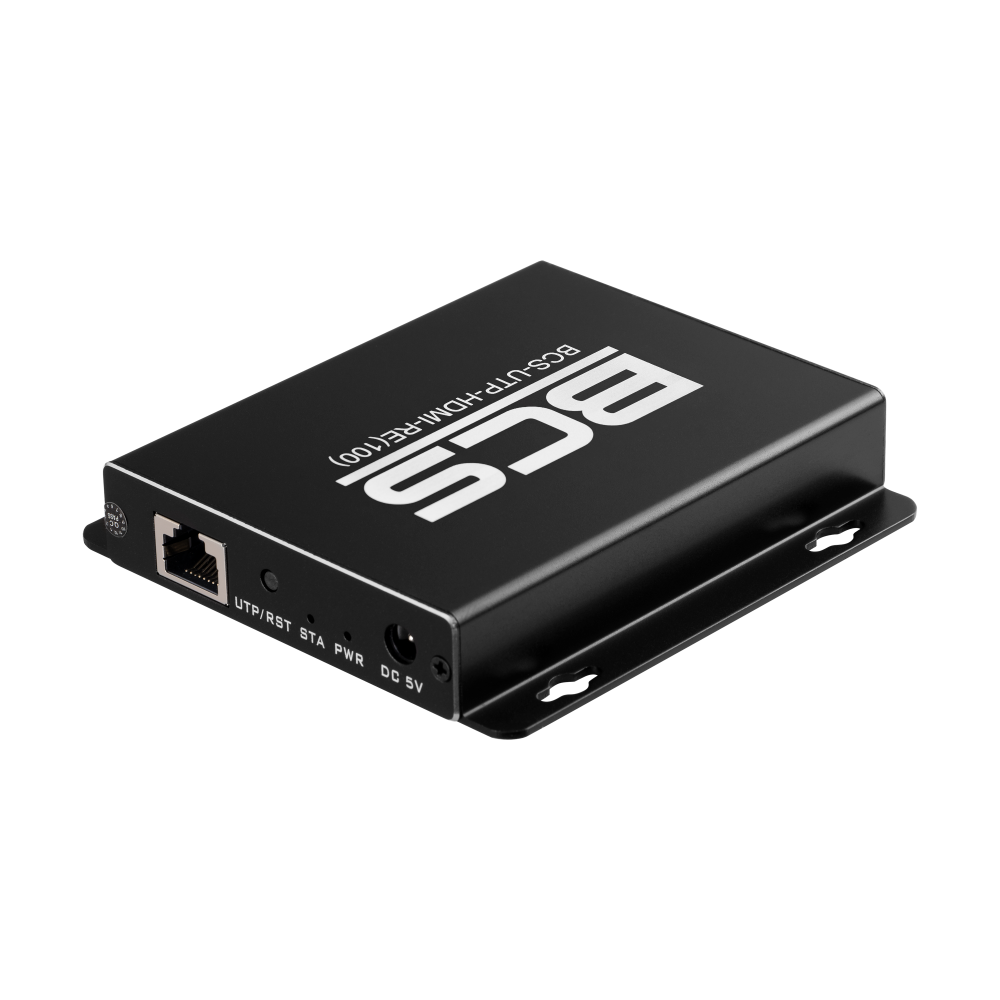 Receiver sygnału HDMI przez skrętke UTP CAT5e/6 BCS-UTP-HDMI-RE(100) BCS UNIVERSAL - obrazek 4
