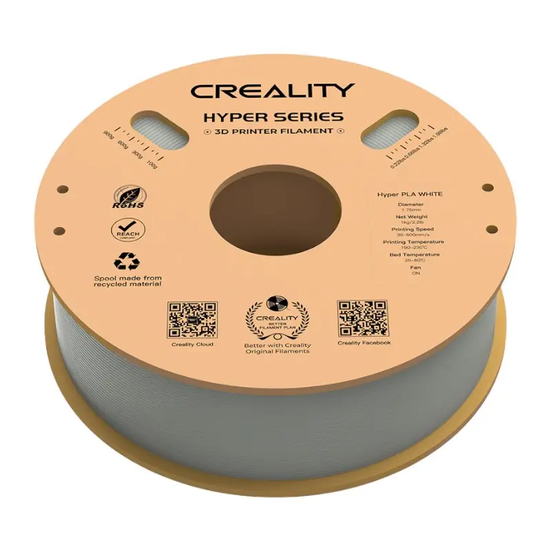 Filament CREALITY Hyper PLA (biały) - obrazek 3