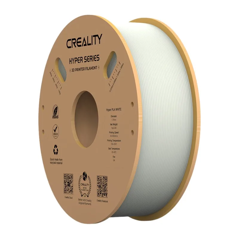 Filament CREALITY Hyper PLA (biały) - obrazek 2
