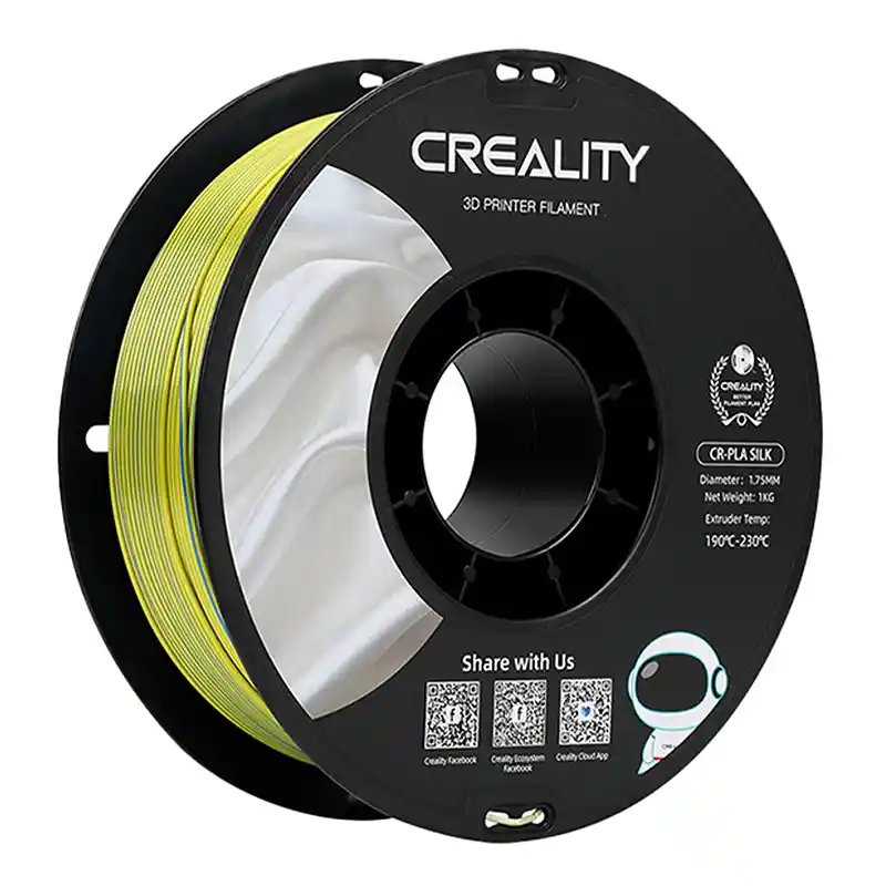 Filament CR-Silk PLA Creality (Żółto-niebieski)