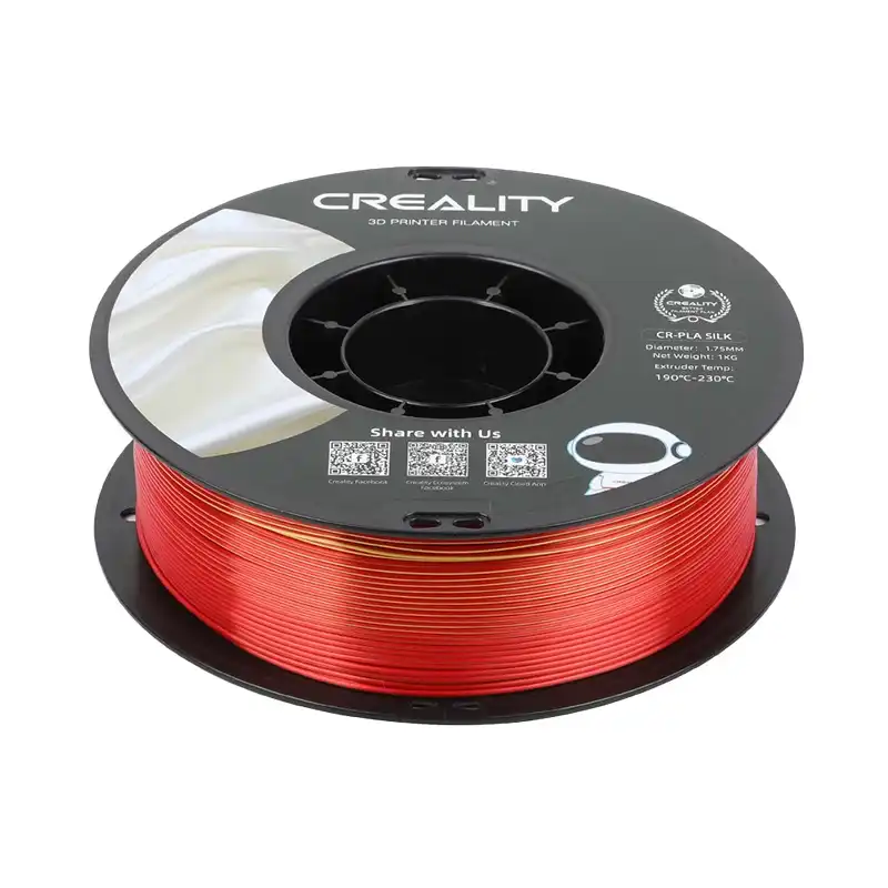 Filament CR-Silk PLA Creality (Złoto-czerwony) - obrazek 4