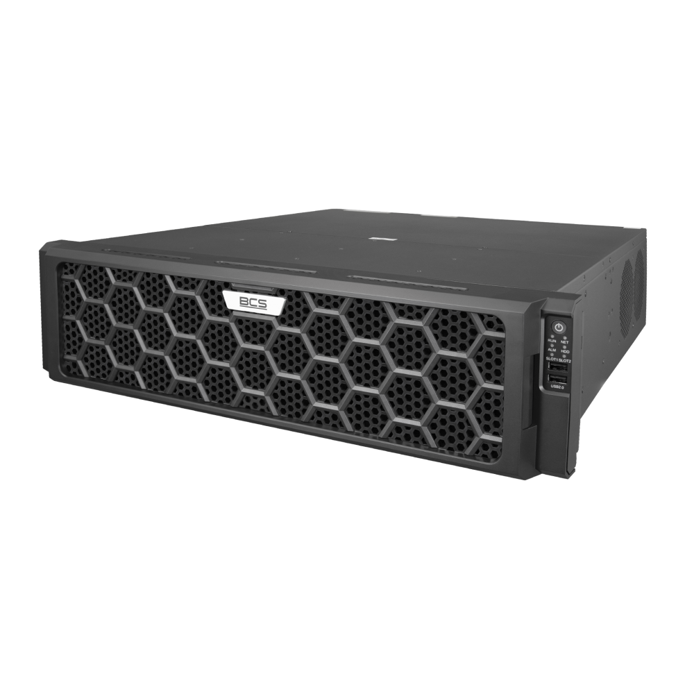 64 kanałowy rejestrator IP BCS-P-NVR6416R-8KR BCS POINT - obrazek 3