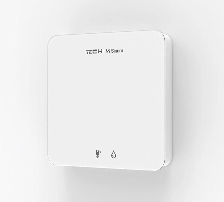 Przewodowy Czujnik Temperatury i Wilgotności Biały C-S1m WG.23.0173 - Precyzyjne Pomiarowanie dla Twojego Domu - obrazek 3