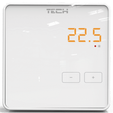 Bezprzewodowy Regulator Pokojowy R-8z Biały WG.11.0303 - Nowoczesne Sterowanie Temperaturą