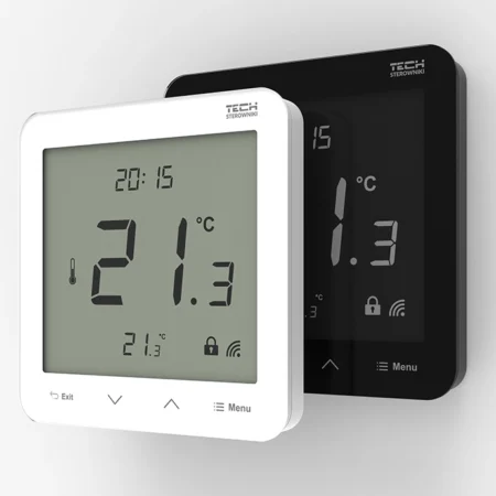 Bezprzewodowy Regulator Pokojowy 230V R-8pz PLUS Biały - Optymalizacja Komfortu Domowego