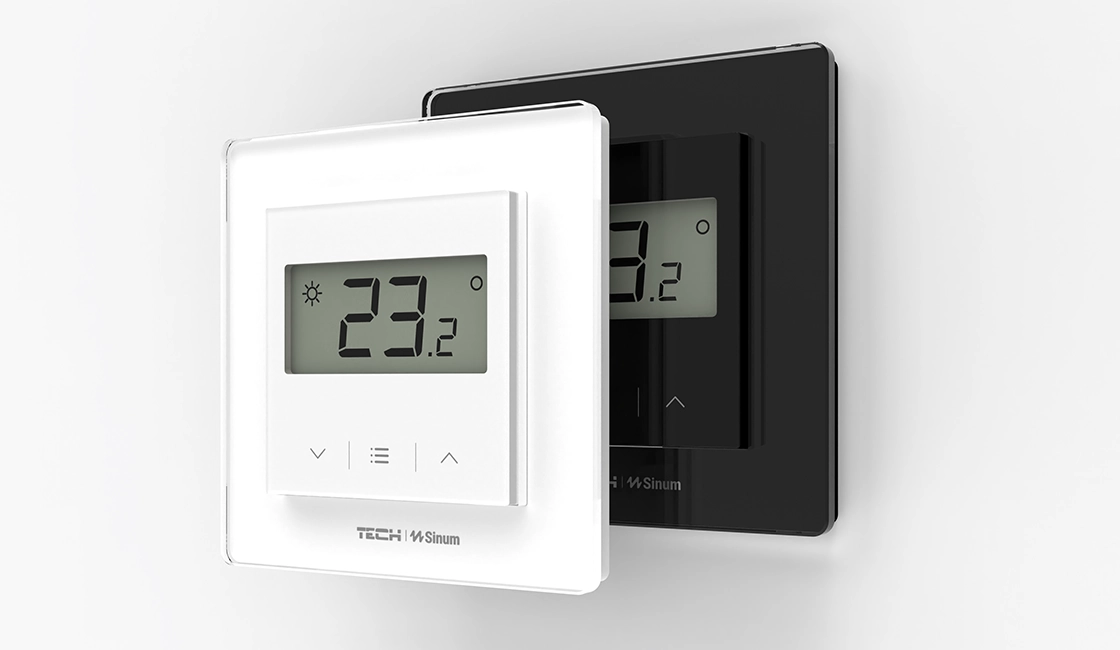 Przewodowy Regulator Pokojowy Sinum Biały FR-S2 WG.23.0052 - Optymalna Kontrola Temperatury - obrazek 9