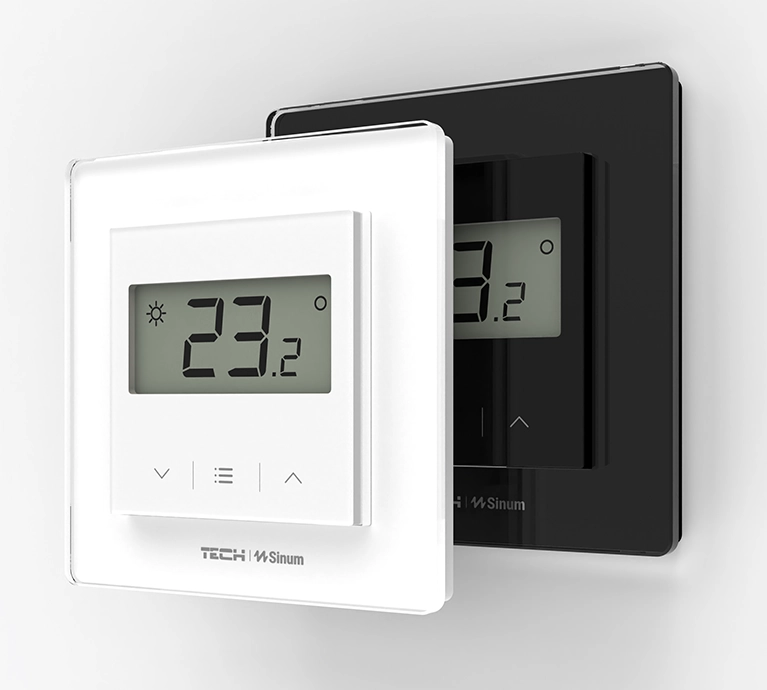 Przewodowy Regulator Pokojowy Sinum Biały FR-S2 WG.23.0052 - Optymalna Kontrola Temperatury - obrazek 4