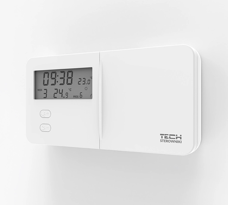 Przewodowy Regulator Pokojowy T-9.1 Biały WG.11.0795 - Efektywne Sterowanie Temperaturą - obrazek 4