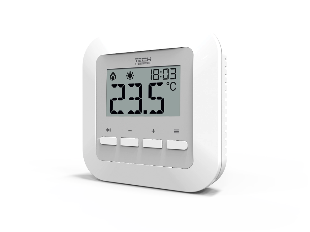 Bezprzewodowy Regulator Pokojowy ST-295 v2 Biały - Optymalna Kontrola Temperatury - obrazek 2