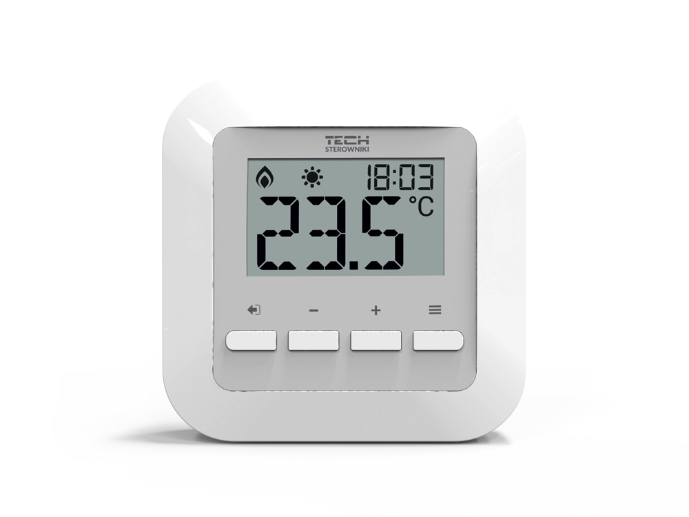 Bezprzewodowy Regulator Pokojowy ST-295 v2 Biały - Optymalna Kontrola Temperatury - obrazek 3