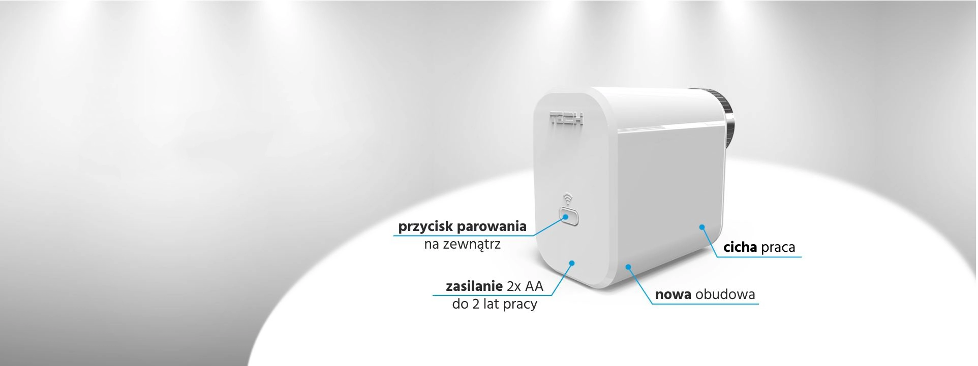 Bezprzewodowy Siłownik Elektryczny STT-869 Biały WG.12.0021 - Nowoczesne Rozwiązanie dla Twojego Domu - obrazek 5