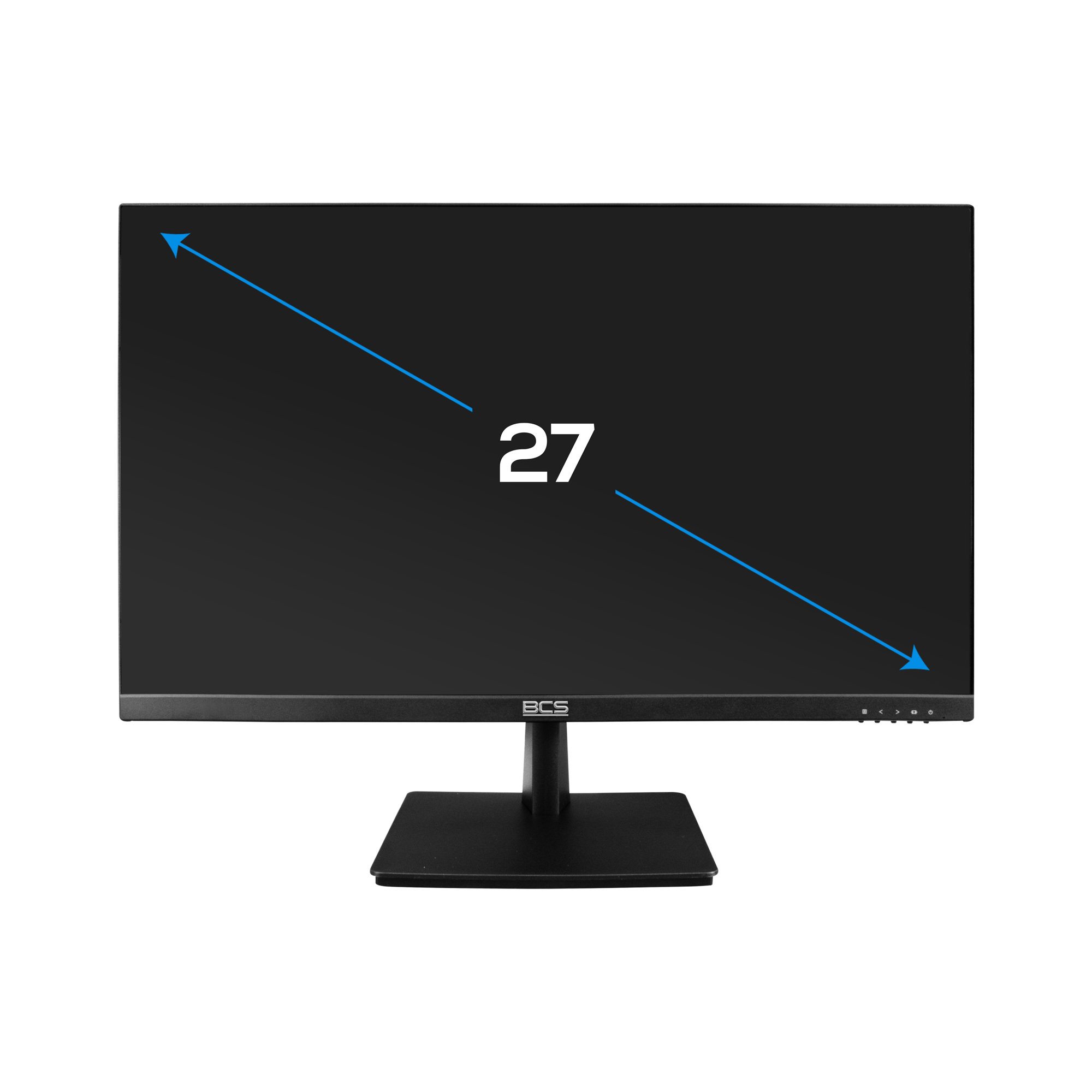 Monitor BCS-MLED27FHD 27" FHD - Wyjątkowa Jakość Obrazu i Nowoczesny Design - obrazek 2