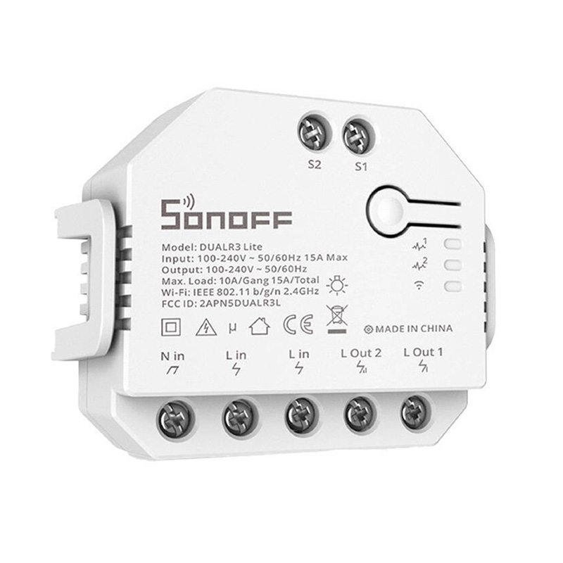 Przełącznik SONOFF Dual R3 Lite Wi-Fi 2-kanałowy - obrazek 2