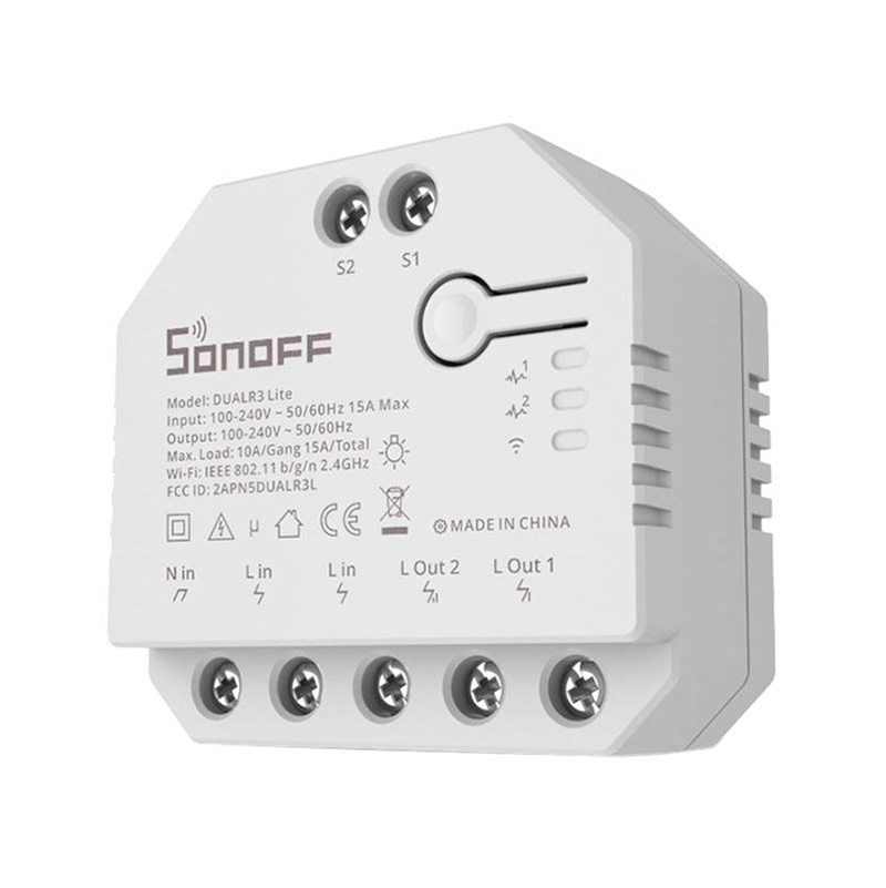 Przełącznik SONOFF Dual R3 Lite Wi-Fi 2-kanałowy - obrazek 3