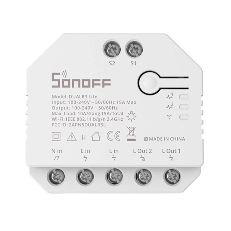 Przełącznik SONOFF Dual R3 Lite Wi-Fi 2-kanałowy - obrazek 4