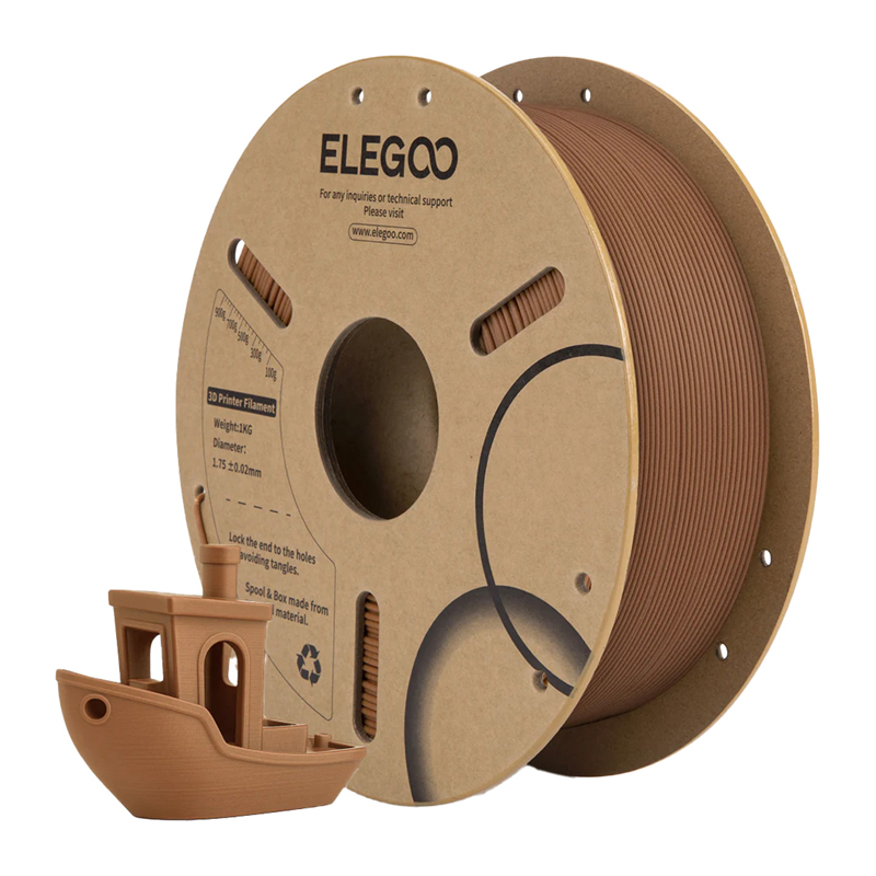 Filament PLA Wood (dąb indyjski) - obrazek 2
