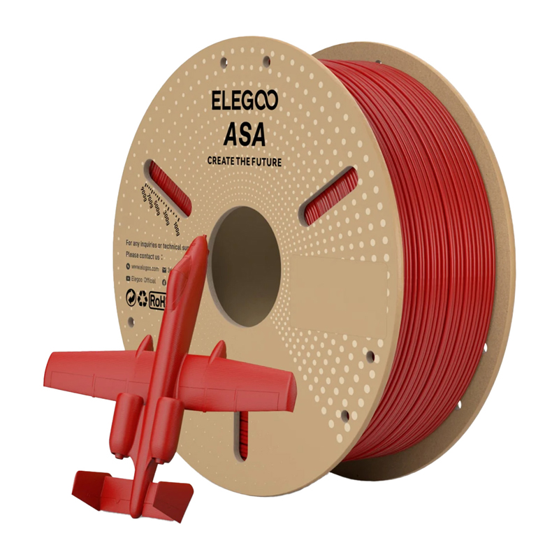 Filament ASA ELEGOO (czerwony) - obrazek 2