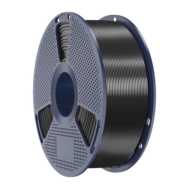 Filament SUNLU PLA+ Silk 1.75mm 1kg (czarny) - obrazek 4