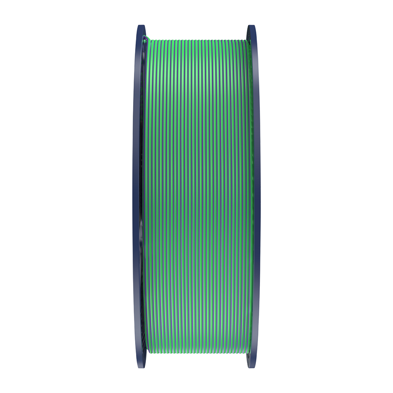 Filament SUNLU PLA+ Silk Dual Color 1.75mm 1kg (zielono-fioletowy) - obrazek 5
