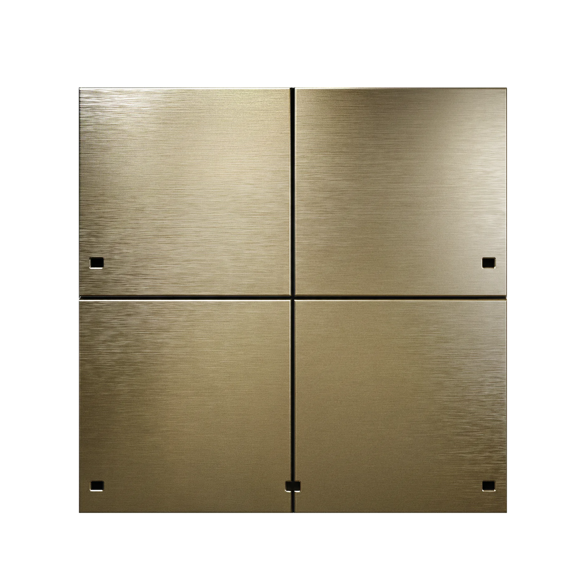 grenton tauch panel monolith gold